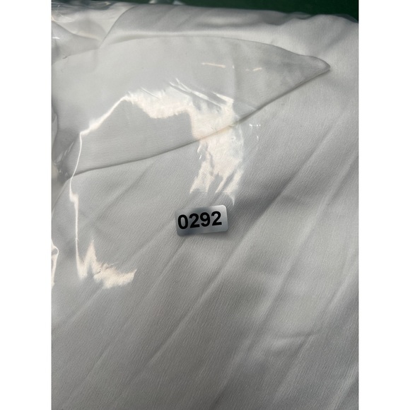 Show Me Your Mumu Garden Midi Dress Ivory Luxe Satin M - Picture 9 of 9